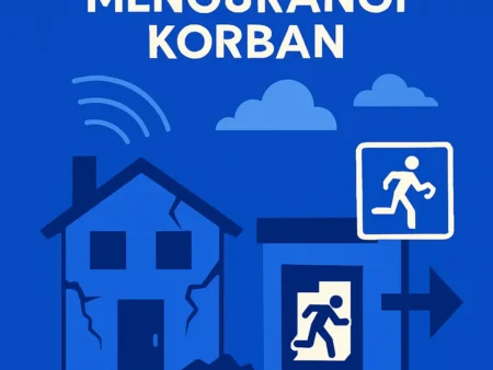 Simulasi Evakuasi Gempa untuk Mengurangi Korban