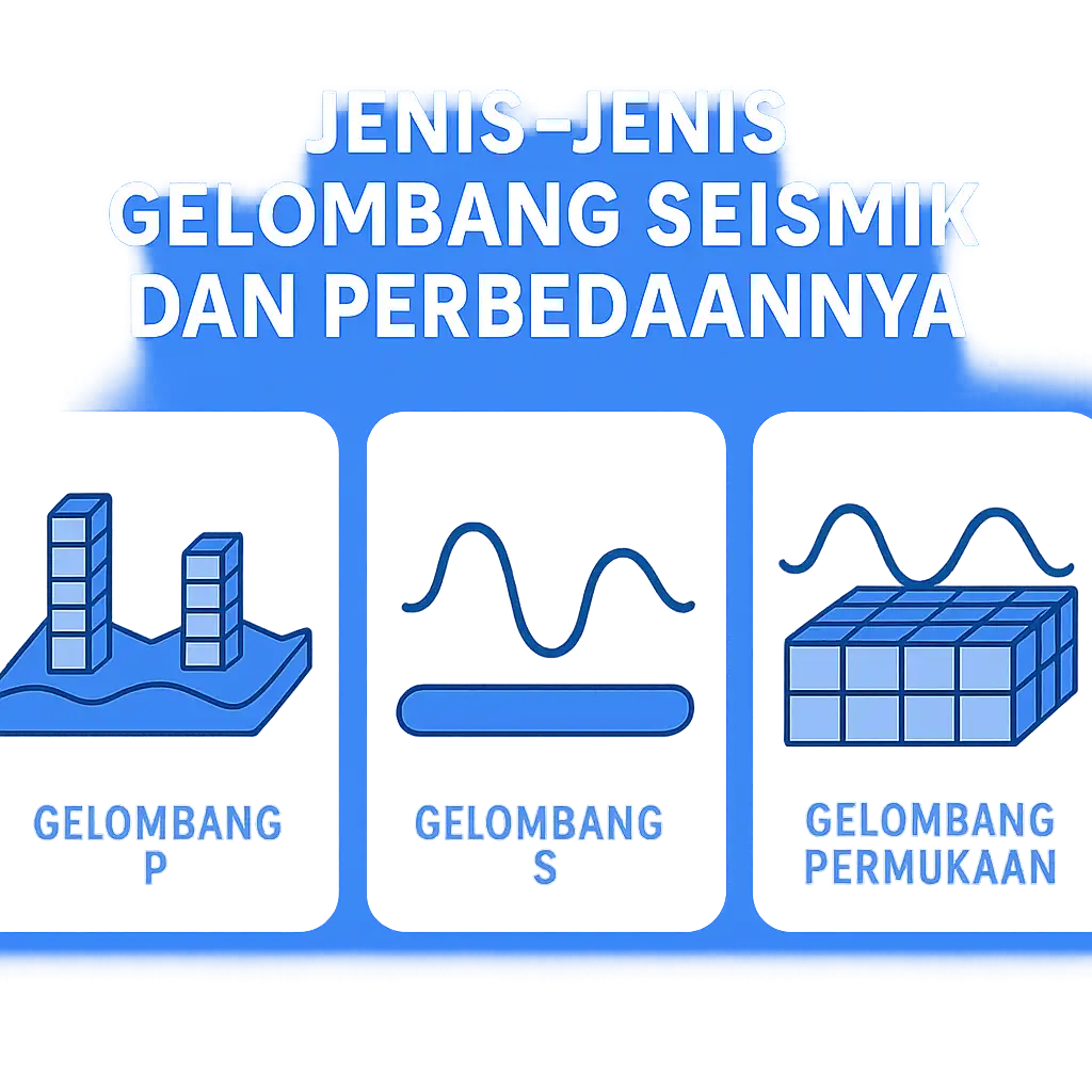 Jenis-Jenis Gelombang Seismik dan Perbedaannya